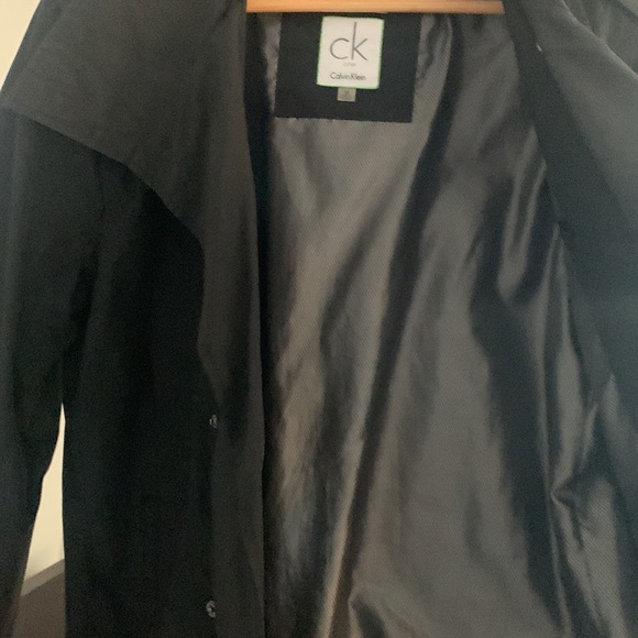 Calvin Klein Trench Windbreaker Jacket Medium - Picture 4 of 7
